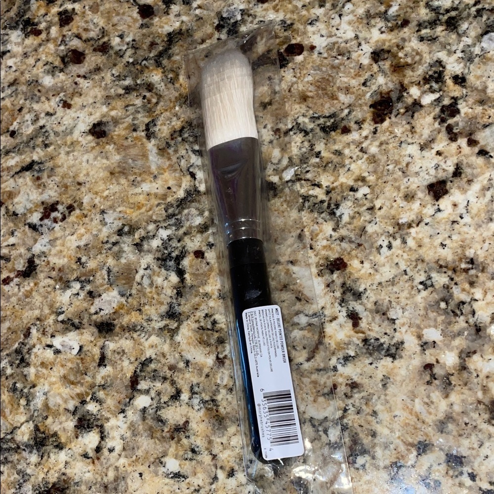 Black and White Makeup Brush